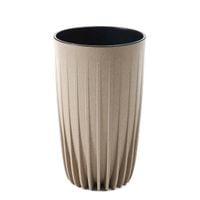 Osłonka DONICA na Kwiaty WYSOKA SLIM 42cm Kwietnik BOHO Kawa Eco Eko