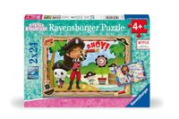 RAV puzzle 2x24 Koci Domek Gabi 05710