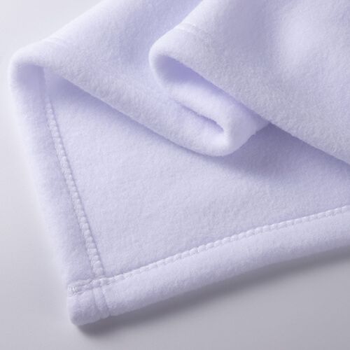 Kocyk z polaru 152 x 127 cm do sublimacji - biały na Arena.pl