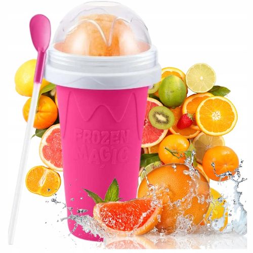 Kubek do Lodów Granity Sorbetów Slushy Koktajli Mrożonych KOLORY na Arena.pl