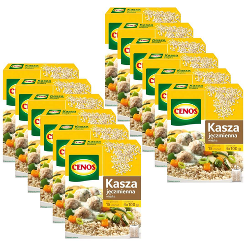Cenos Kasza jęczmienna wiejska 400 g (4 x 100 g) x 12 sztuk na Arena.pl