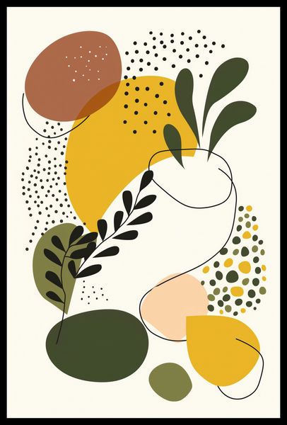 Plakat 40x60cm Botaniczne Impresje zdjęcie 2
