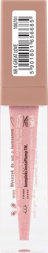 NAM LATEX BŁYSZCZYK DO UST Z LUSTRZANYM WYKOŃCZENIEM NR 4 GREAT LOVE 3,5 ML na Arena.pl