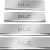 Listwa progowa MERCEDES GLC X253 Stal nierdzewna 304 połysk 4szt