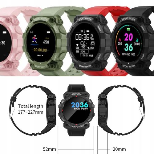 Smartwatch niktrade 206475557 czarny na Arena.pl