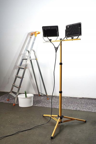 HALOGEN Naświetlacz LED 2x 50W IP65 + STATYW 140cm zdjęcie 13
