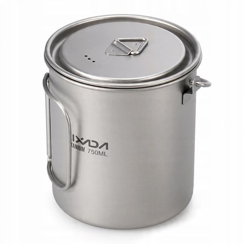 Lixada Lekki Tytan 3 Sztuk Zestaw Tytanu 750 ml na Arena.pl