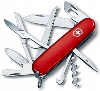 Victorinox 1.3713, scyzoryk Huntsman, 91 mm, 15 funkcji, czerwony