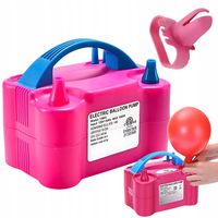 Super Wydajna Pompka Elektryczna Do Balonów Pompka Do Balonów i Wiązadełko