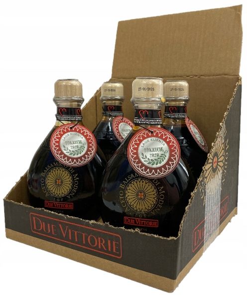 Ocet balsamiczny z Modeny IGP Due Vittorie Gold 250ml N.1 we Włoszech zdjęcie 1