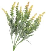 WRZOS SZTUCZNE KWIATY ROŚLINY BUKIET GĘSTY GAŁĄZKI 35CM