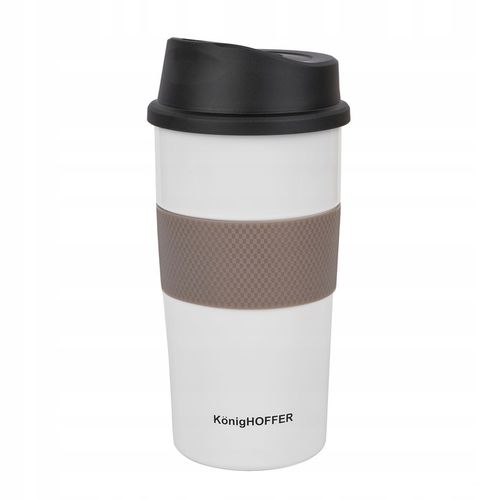 KONIGHOFFER ELLIOT KUBEK TERMICZNY 440ml BIAŁY na Arena.pl