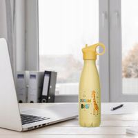 TERMOS BUTELKA TERMICZNA BIDON DZIECIĘCY STALOWY CIEPŁE ZIMNE NAPOJE 400ml
