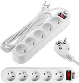 Przedłużacz Listwa Zasilająca Sieciowa 5m 5 Gniazd 230V + Włącznik