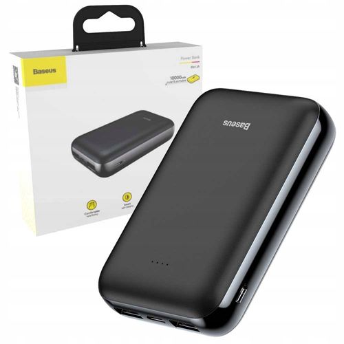 BASEUS MAŁY POWERBANK 10000mAh USB/USB-C/MICRO na Arena.pl