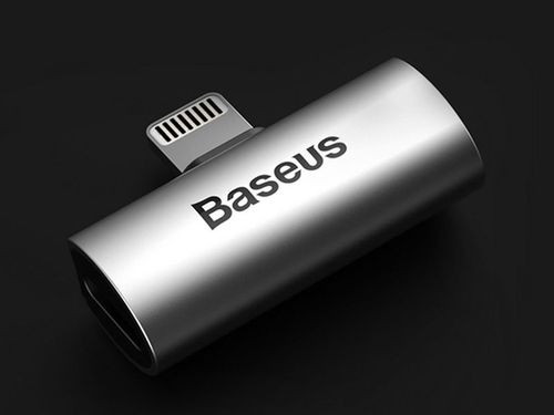 Adapter Baseus audio converter Lightning na 2x iP Lightning L46 Silver na Arena.pl