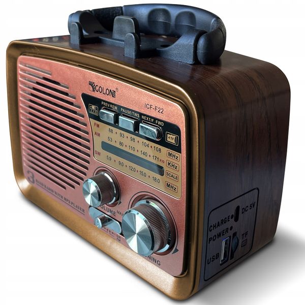 Radio baterie AM RETOO E972-2 zdjęcie 4