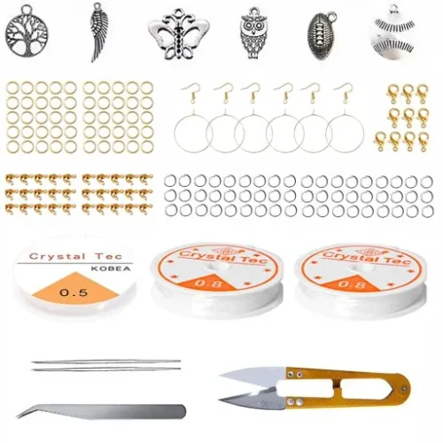 ZESTAW KORALIKÓW DO ROBIENIA BRANSOLETEK XXL na Arena.pl