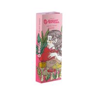 bibułki g-rollz mushroom lady pink 1 1/4+tipy