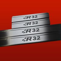 Listwa progowa VOLKSWAGEN GOLF MK4 R32 Stal nierdzewna 304 mat 4szt