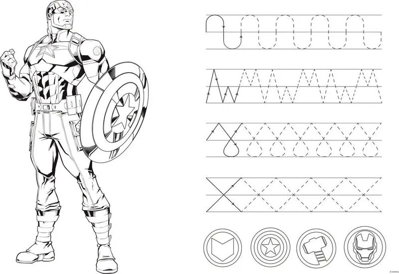 Puzzle 24 Super Maxi Silni Avengers 41007 zdjęcie 8