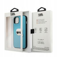 2 x ETUI SILIKONOWE KARL LAGERFELD IKONIK GŁOWA METAL DO IPHONE 13 MINI NIE