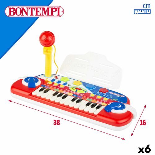 Pianino Elektroniczne Bontempi 38 x 18 x 17 cm (6 Sztuk) na Arena.pl