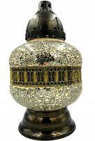 Znicz Lampion Witraż Karafka Złota Urna