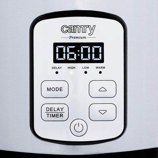 Wolnowar Camry CR 6414 4,7 l srebrny/szary 270 W zdjęcie 13