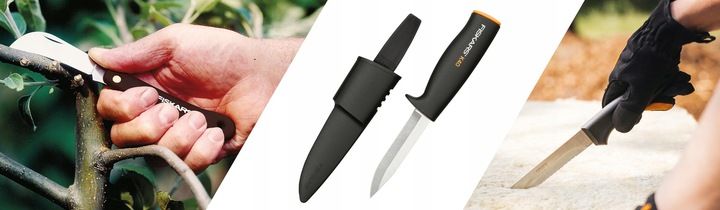 FISKARS Okulizak K60 nóż ogrodniczy składany scyzoryk sadowniczy do kwiatów zdjęcie 7