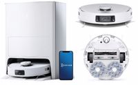 ECOVACS DEEBOT X1e OMNI Robot odkurzający STACJA AIVI 260m 400m sprzątający