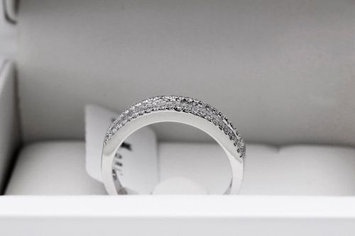 Emaga Złoty pierścionek PBD0759 - Diament na Arena.pl