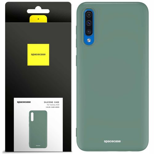 Spacecase Silicone Case Galaxy A50 dark green na Arena.pl