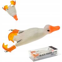 KACZKA antyzaczepowa 3D Wobler Spinning Szczupak