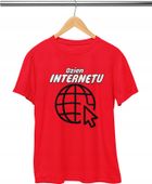 KOSZULKA DZIECIĘCA T-SHIRT - DZIEŃ BEZPIECZNEGO INTERNETU - XS 110-116