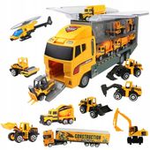 12W1 TIR CIĘŻARÓWKA TRANSPORTER LAWETA MASZYNY BUDOWLANE ZESTAW + GRATISY!!