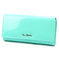 skóra naturalna + Damski portfel ze skóry ekologicznej Pierre Cardin 07 SHINY 121