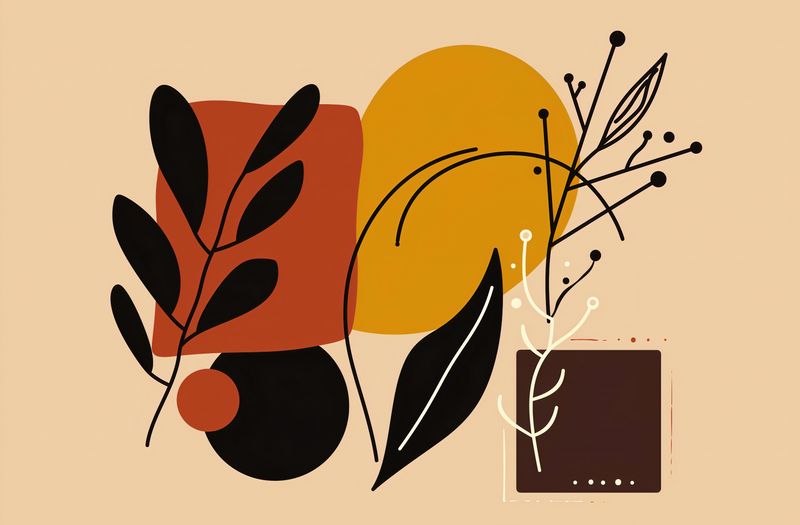 Plakat 91,5x60cm Ciepłe Kontury zdjęcie 1