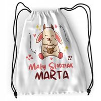Plecak Sportowy Szkolny Dla Marty Córki Dziecka Z Nadrukiem Ze Zdjęciem