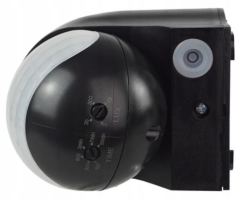 ŚCIENNY CZUJNIK RUCHU ZMIERZCHU PIR ZEWNĘTRZNY LED NATYNKOWY CZUJKA na Arena.pl