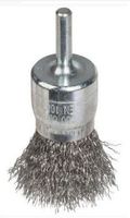 SZCZOTKA PĘDZELKOWA DRUT STALOWY TRZPIEŃ 6MM, FI25MM - SZ DT 25