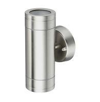 Kinkiet ogrodowy Polux srebrny GU10 35 W