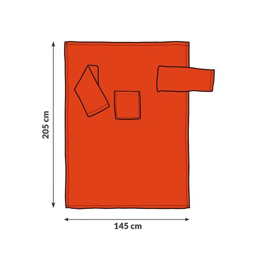 Kocyko-szlafrok Rudy - Idealny prezent na Dzień Matki na Arena.pl