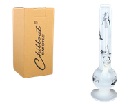 Klasyczne Bongo z Nadrukami Pozycji Seksualnych Fajka Wodna Bonio 40 cm