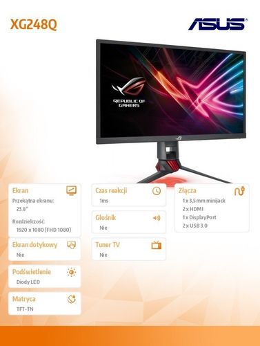 Monitor 24 XG248Q na Arena.pl