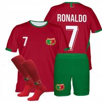 RONALDO PORTUGALIA STRÓJ PIŁKARSKI Komplet KOSZULKA + SPODENKI + GETRY