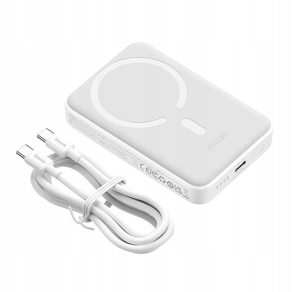 BASEUS MINI MAGNETYCZNY POWERBANK MAGSAFE 10000MAH ŁADOWANIE INDUKCYJNE 30W zdjęcie 8