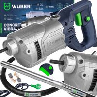 WIBRATOR DO BETONU ZAGĘSZCZARKA ELEKTRYCZNA 1300W + BUŁAWA WIBRACYJNA 2M