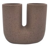 Świecznik stołowy nowoczesny ceramiczny na 2 świeczki