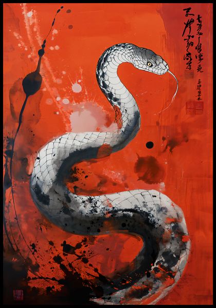 Plakat 68x98cm Smoczy Oddech Węża zdjęcie 2